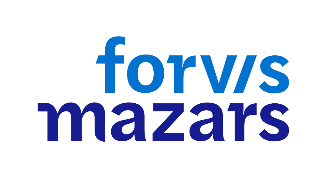 Forvis Mazars logo.